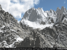 VUE3D立体雪山